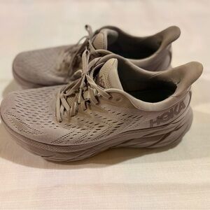 Hoka Women's gray/lilac Running Shoes